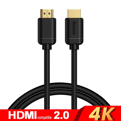 Baseus HDMI 2.1 Cable 🎮📺 | 48Gbps ⚡ | 8K@60Hz • 4K@120Hz 🎥 | For PS5, PS4, Mi Box, TV & Splitters ✅