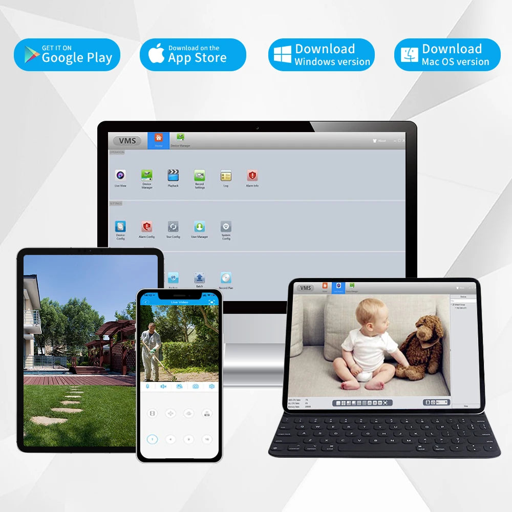 🔒📹 ASECAM 4K 8MP IP Camera – POE, H.265, Full Color Νυχτερινή Όραση & Ανίχνευση Ανθρώπου