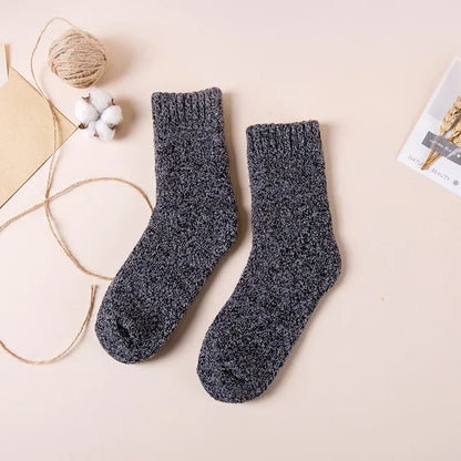 🧦❄️ Ανδρικές Χειμερινές Κάλτσες Merino Wool – Extra Ζεστές & Αντιπαγωτικές (3 Ζευγάρια)