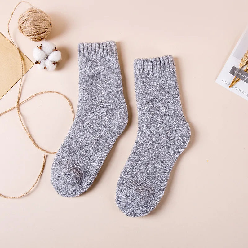 🧦❄️ Ανδρικές Χειμερινές Κάλτσες Merino Wool – Extra Ζεστές & Αντιπαγωτικές (3 Ζευγάρια)