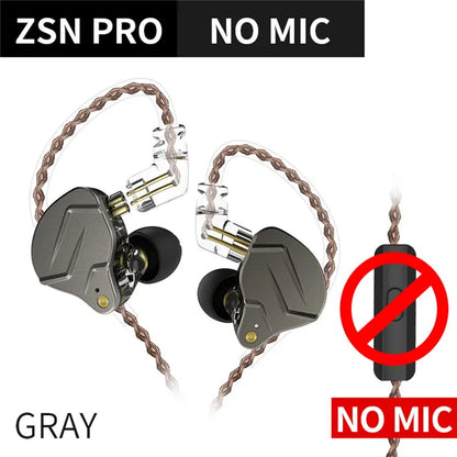 🎧 KZ ZSN PRO – Hybrid In-Ear Earphones για HiFi Ήχο & Δυνατά Μπάσα! 🎧
