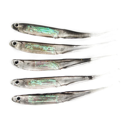 🎣 Atriptime 5Pcs Soft Bait Set – Τεχνητά Δολώματα Ψαρέματος με Ουρά T-Tail & Εφέ Ουράνιου Τόξου | 7cm / 7.5cm | 1.7g – 2.7g