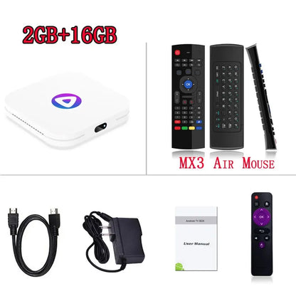 📺⚡ H96MAX M1 Smart TV Box – Android 13, Quad Core, 4K/8K Video & BT 4.0