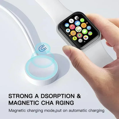 ⌚⚡ Magnetic Charger for iWatch – Ασύρματο Μαγνητικό Καλώδιο Φόρτισης USB/Type-C 🎯