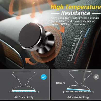 📱🧲 Μαγνητική Βάση Κινητού για Αυτοκίνητο – Universal Car Phone Holder (Περιστρεφόμενη ή Σταθερή) 🚗