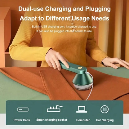 🧥✨ Ηλεκτρική Ξυριστική Συσκευή Χνουδιών (Lint Remover) – Επαναφορτιζόμενη & Ισχυρή ✨🧥