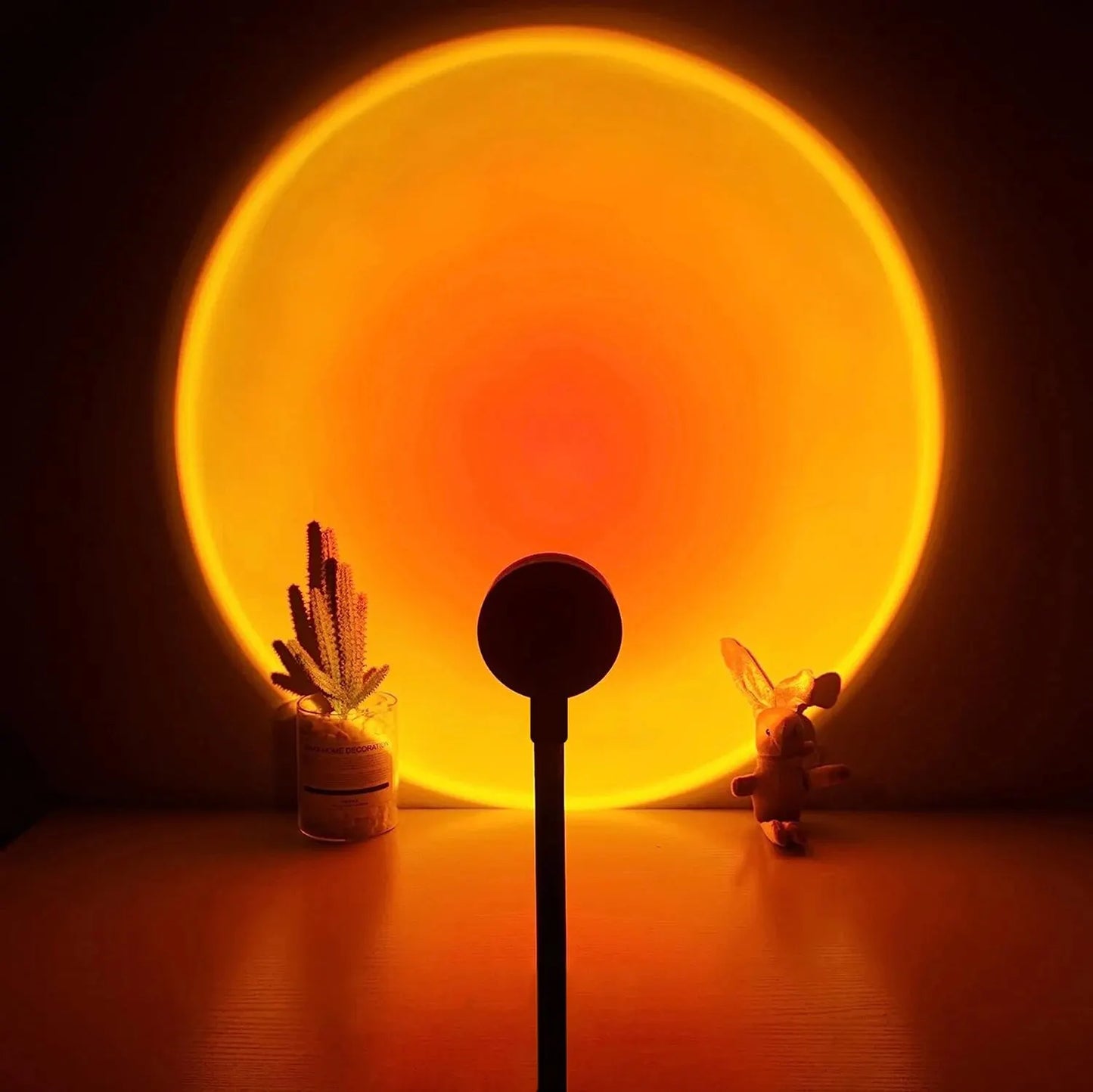 🌅✨ USB Sunset Ambiance Light – Φωτιστικό Ατμόσφαιρας για Ρομαντικό & Χαλαρωτικό Φως 💡💕