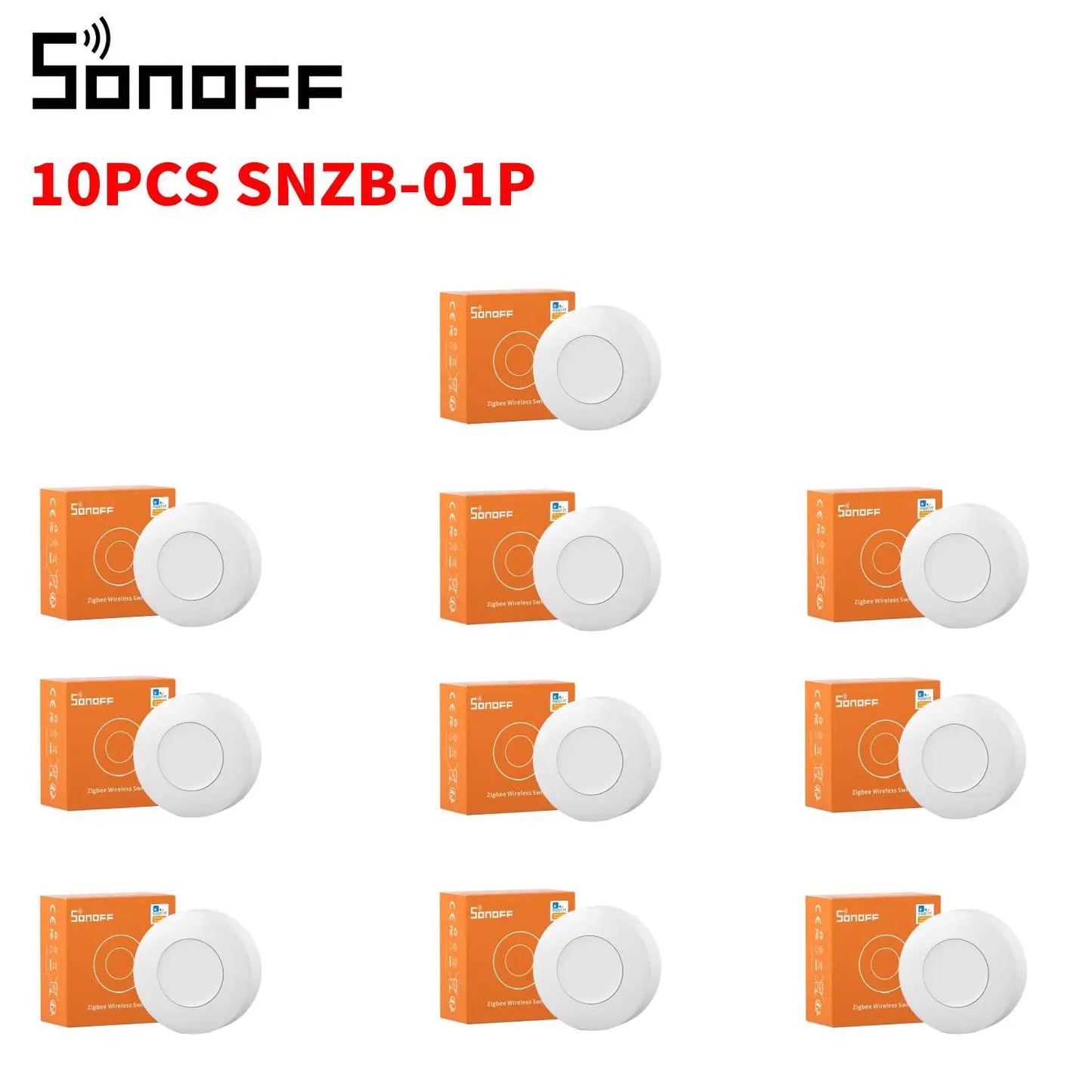 SONOFF SNZB-01P Zigbee Smart Button – Wireless Switch for Smart Home
