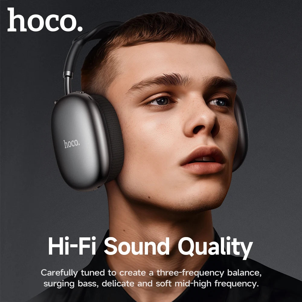 🎧 HOCO W55 Plus ANC – Over-Ear Bluetooth 5.4 Ακουστικά με Ενεργή Ακύρωση Θορύβου