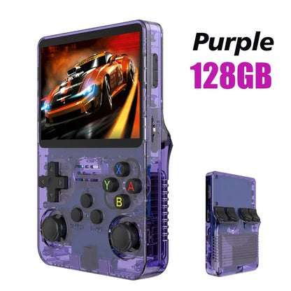 R36S Retro Console 🎮 | 3.5" IPS Screen 📺 | Linux System 🐧 | 64G/128G Games 💾 | Pocket Fun for Kids 👦👧