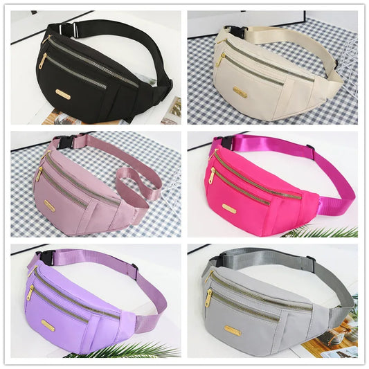 🎒💦 Fanny Pack – Αδιάβροχη Τσάντα Μέσης με Ρυθμιζόμενο Ιμάντα για Γυναίκες 👟✈️