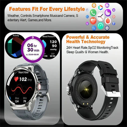 ⌚ New 1.85” Ultra HD Smart Watch – Δύναμη, GPS & Στυλ στον Καρπό σου! ⌚