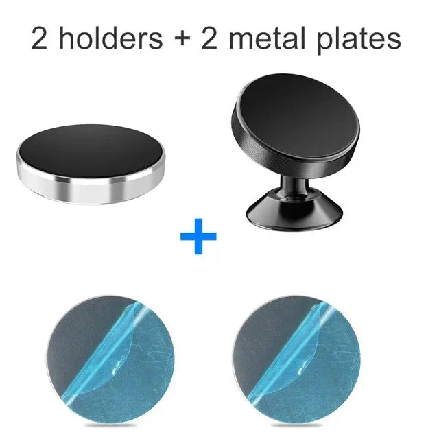 📱🧲 Μαγνητική Βάση Κινητού για Αυτοκίνητο – Universal Car Phone Holder (Περιστρεφόμενη ή Σταθερή) 🚗