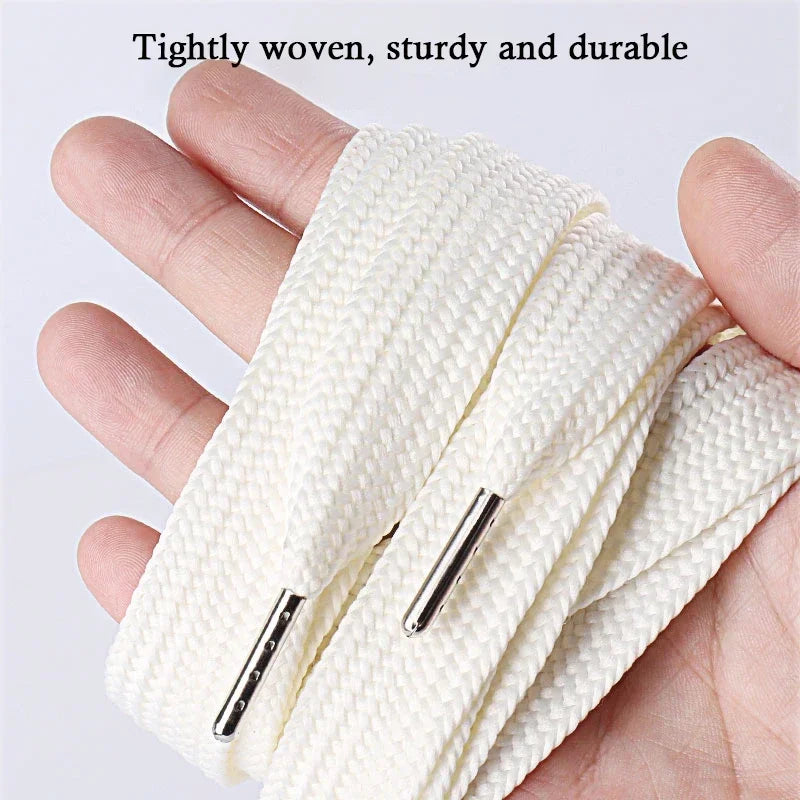 👟✨ Flat Shoelaces 2CM 🚀 (130CM – Classic Sneakers Style)