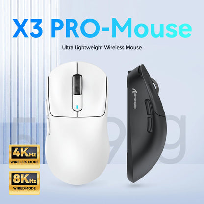 🦈⚡ Attack Shark X3 / X3 Pro – Ultra-Light Gaming Mouse με PAW3395 & Tri-Mode