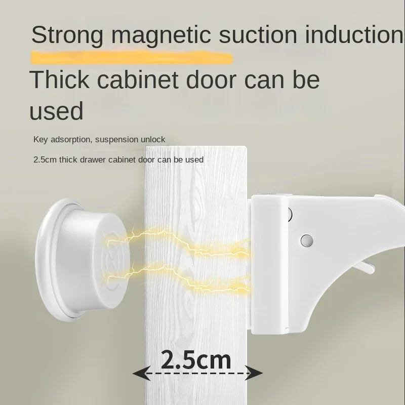 🍼🔒 Baby Proofing Magnetic Drawer Locks 🚀 (Χωρίς Τρυπάνι – Ασφάλεια για Παιδιά)