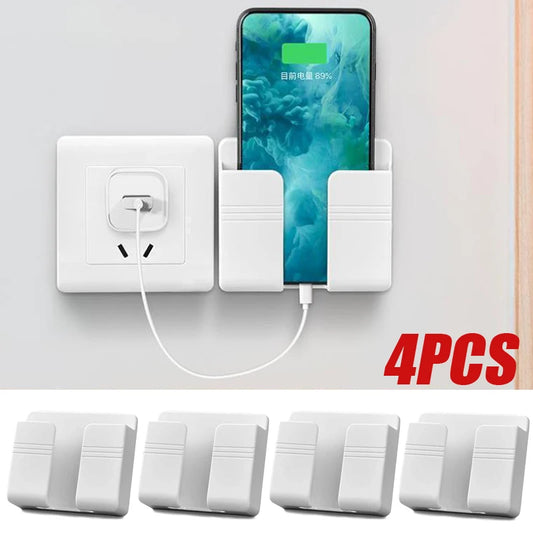 📱 Multifunction Wall Mounted Storage Box – Οργανωτής Χωρίς Τρύπες για Τηλεκοντρόλ, Κινητά & Καλώδια