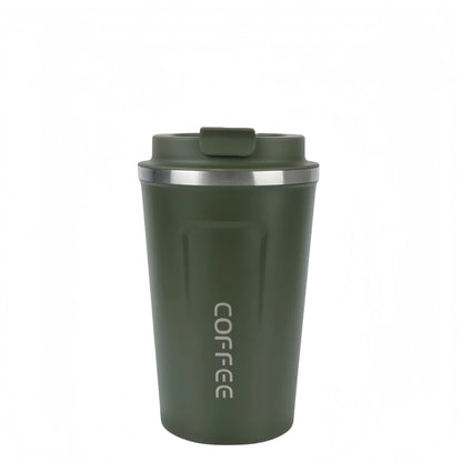 🌡️ Thermo Café Mug 380ml/510ml | Διπλή Μόνωση Ανοξείδωτο Θερμός | Καφές, Τσάι & Ροφήματα On-the-Go