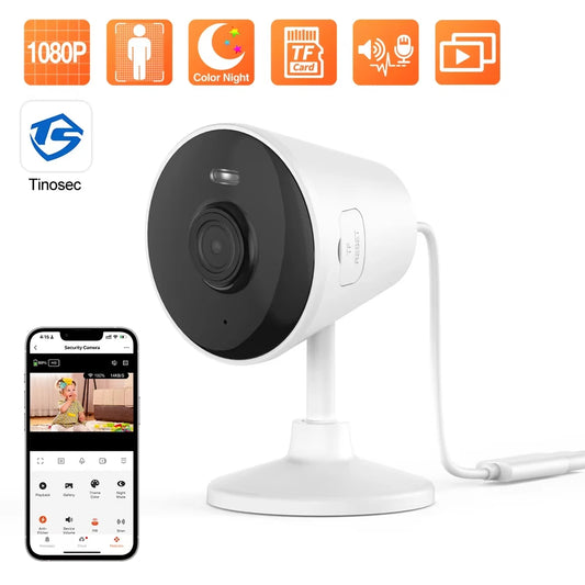 📹🍼 Techage 2MP Smart Ασύρματη Κάμερα Ασφαλείας & Baby Monitor Για ασφάλεια στο σπίτι & ηρεμία για τους γονείς 💖👶
