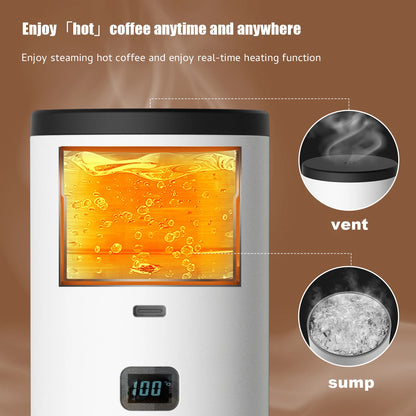 ☕🚀 Wireless Portable Coffee Machine – 3 σε 1 Espresso Maker με Digital Display 🚀☕