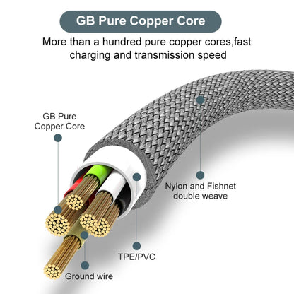 ⚡🔌 NNBILI 6A USB-A σε Type-C Cable 🚀 (Fast Charge & Data Transfer)