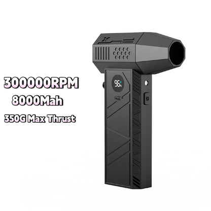 💨⚡ Violent Fan 400000RPM Turbo Jet Blower – Ισχυρό Φορητό Air Blower & Vacuum Cleaner
