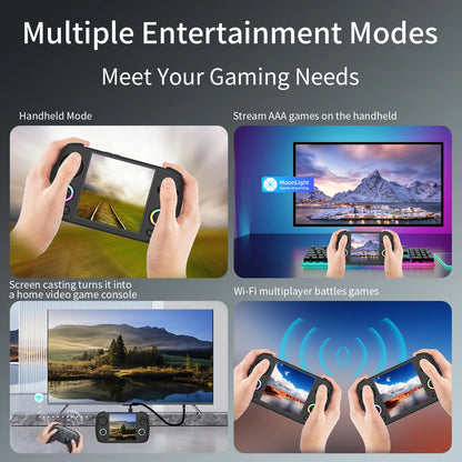 ANBERNIC RG CubeXX Retro Handheld Game Console – IPS 3.95” 720×720 | Linux 64bit | Wi-Fi & Bluetooth