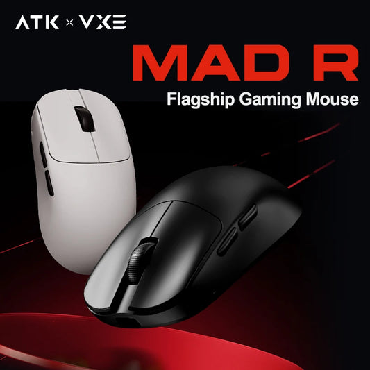 🎮🐭 ATK VXE MAD R/R MAJOR – Ασύρματο Gaming Mouse Esports με PAW3395/3950 Sensor, 8K Mode & Ultra-Lightweight 36g ⚡