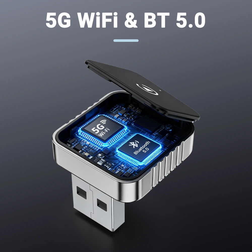 🚗📱 XUDA 2-in-1 Wired → Wireless CarPlay & Android Auto Adapter 📱🚗