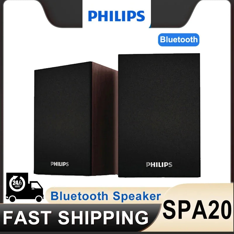 Philips SPA20 Bluetooth Speaker – 360° Surround Sound