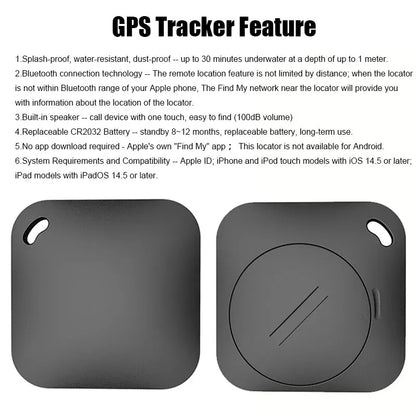 📍🔊 Smart Bluetooth GPS Tracker – MFI Locator με Apple Find My APP 🍏 Anti-Lost Device για Κλειδιά, Κατοικίδια & Παιδιά