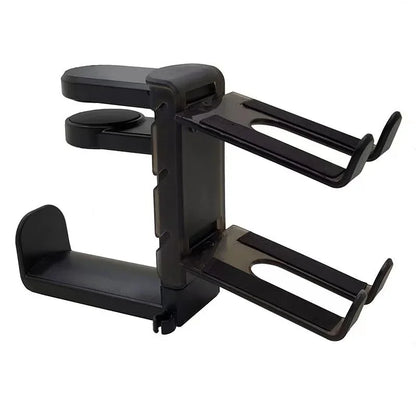2-in-1 Gaming Headphone & Gamepad Holder – Adjustable Desktop Stand for Headphones and Controller