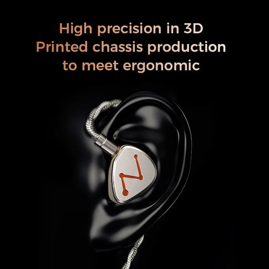 🎧 LETSHUOER DZ4 – In-Ear Monitor HIFI με 3 Δυναμικούς Οδηγούς