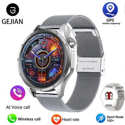⌚ 2025 New Men's Smart Watch - AMOLED | GPS | BT Call | NFC