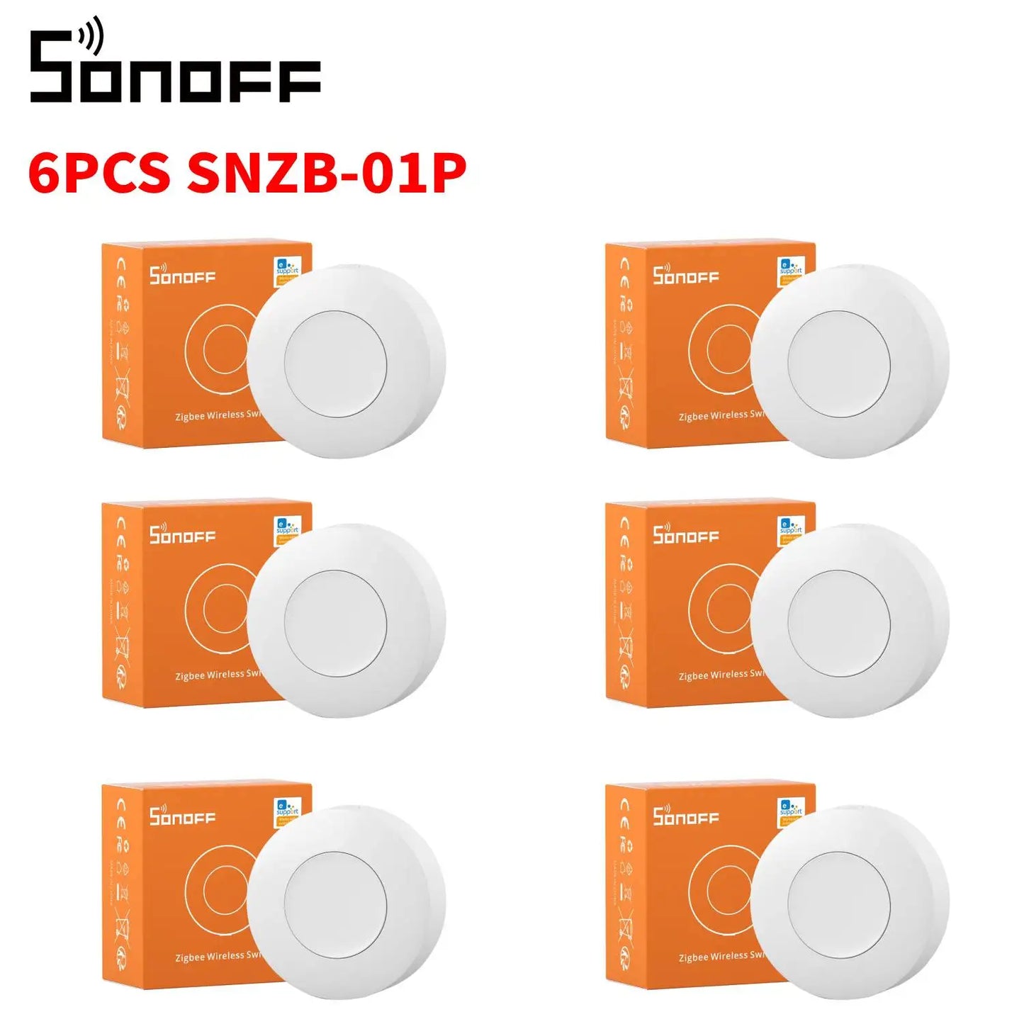SONOFF SNZB-01P Zigbee Smart Button – Wireless Switch for Smart Home