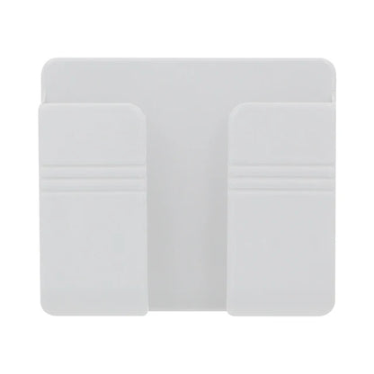 📱 Multifunction Wall Mounted Storage Box – Οργανωτής Χωρίς Τρύπες για Τηλεκοντρόλ, Κινητά & Καλώδια