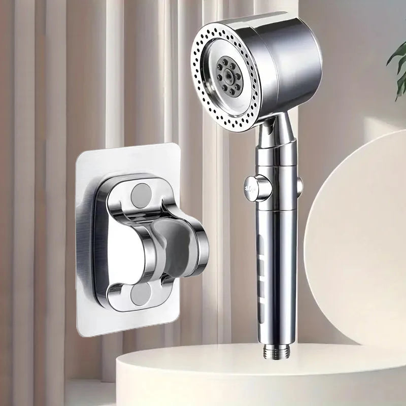 🚿💦 Ντουζιέρα Υψηλής Πίεσης με Φίλτρο – 5 Λειτουργίες, Εξοικονόμηση Νερού & One-Button Stop 🛁✨