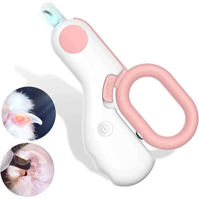 💡 LED Pet Nail Clipper – Επαγγελματικό Κόφτης Νυχιών με Φως & Κλείδωμα Ασφαλείας | Για Σκύλους & Γάτες | Ανοξείδωτος & Ανθεκτικός