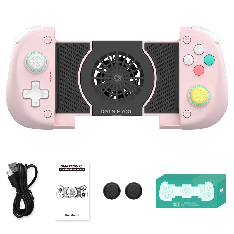 🎮 DATA FROG X3 – Ασύρματο Game Controller για Android, Nintendo Switch & PC