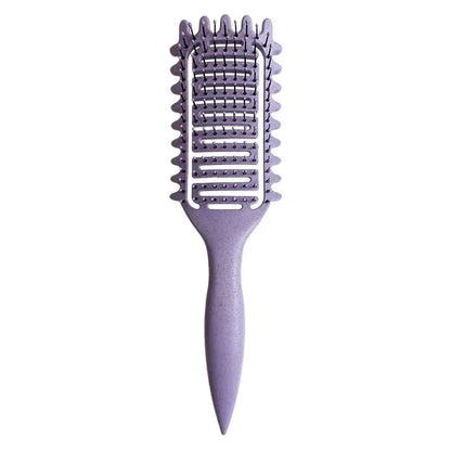 💇‍♀️✨ Curl Define Styling Brush – Βούρτσα για Σγουρά Μαλλιά & Ξεμπέρδεμα 3 σε 1 🌸