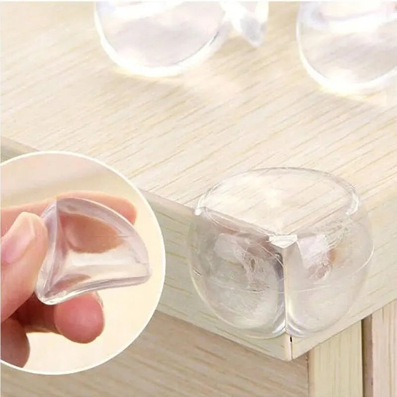 🍼🛡️ Baby Safety Corner Protectors (10τμχ) 👶✨ Μαλακά Αντικρουστικά για Έπιπλα