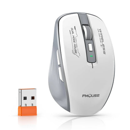 🖱️ Xiaomi M303L Dual Mode Wireless Mouse – Bluetooth + 2.4GHz, 1600 DPI, Rechargeable, Silent 🌙 Απόλυτη φορητότητα, άνεση & εργονομία – για Android, iOS, PC & Tablet!