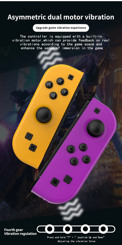 🎮 Joy Pad Wireless Controller για Nintendo Switch | KEKEGAME S201 | Gamepad με Turbo & Wake-Up Λειτουργία | Συμβατό με Switch / OLED / Lite