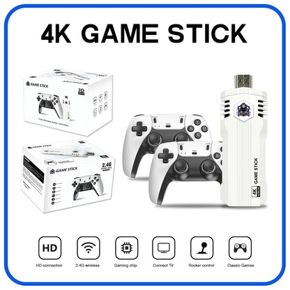 🎮 New X2L 4K Game Stick – Retro Video Game Console με 30.000+ Παιχνίδια 🕹️