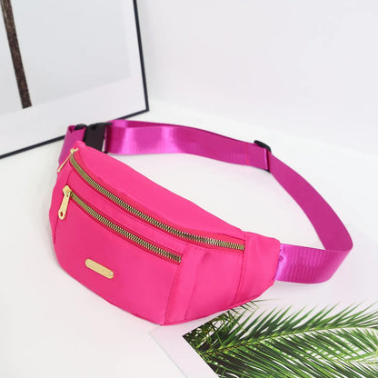 🎒💦 Fanny Pack – Αδιάβροχη Τσάντα Μέσης με Ρυθμιζόμενο Ιμάντα για Γυναίκες 👟✈️