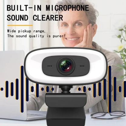 🎥✨ Full HD 4K/2K/1080P Webcam – Με Wide-Angle Φακό & Μικρόφωνο 🎤💻