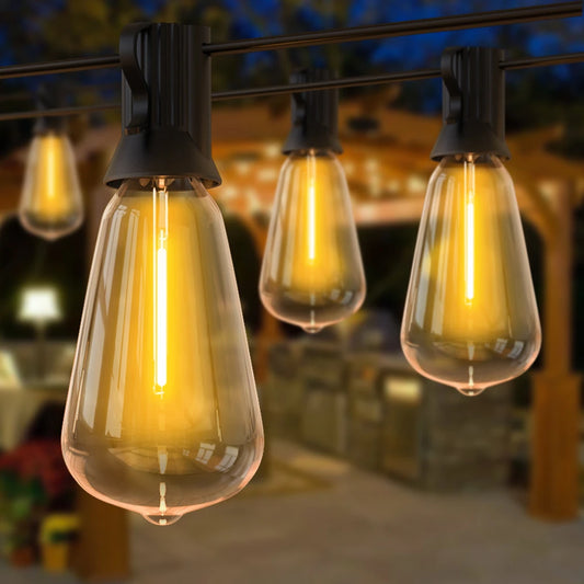 **ST38 LED Outdoor String Light – Shatterproof Patio Lights