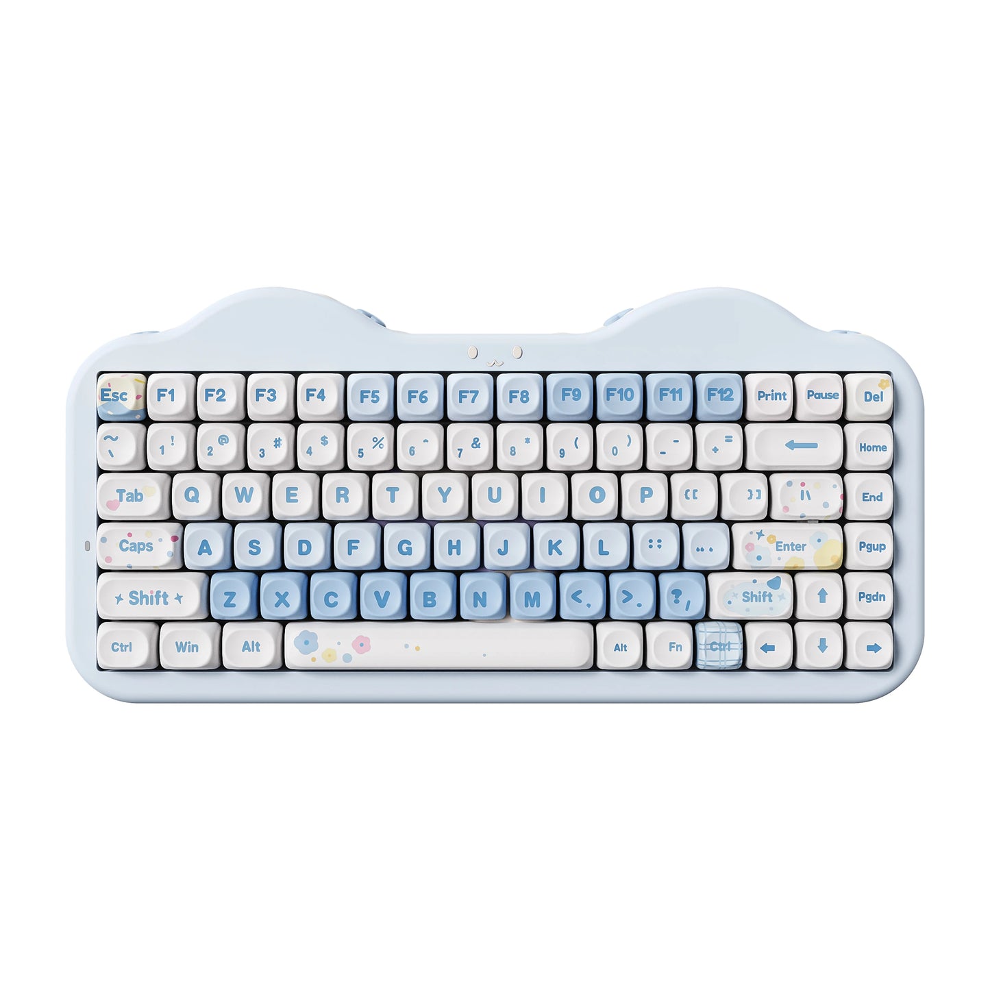 YUNZII C75 Pink Wireless Mechanical Keyboard Το απόλυτο 75% custom keyboard με creamy αίσθηση πληκτρολόγησης