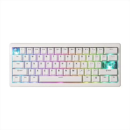 ⌨️🔥 CIDOO QK61 Tri-Mode Wireless Mechanical Keyboard – 60% Layout με VIA/QMK υποστήριξη, Gasket mount & Hot Swap για ultimate gaming & typing! 🎮💻