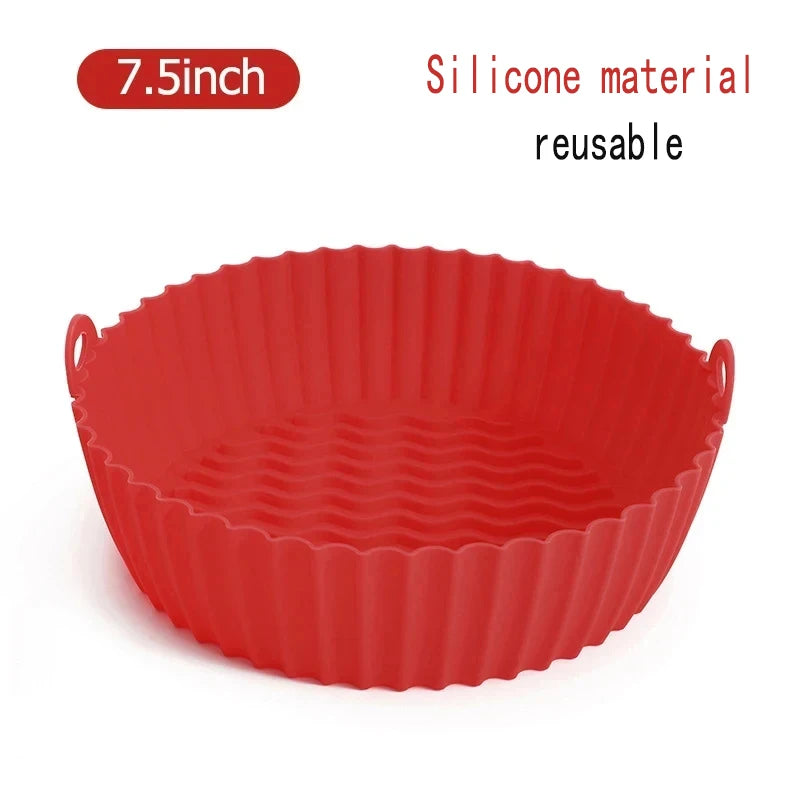 🍟 50τμχ Χαρτιά Air Fryer Μίας Χρήσης – Αντικολλητικά, Ανθεκτικά & Ανθεκτικά στη Θερμότητα 🧾🔥